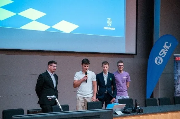 Prezentácia na súťaži Pneuracer v Brne