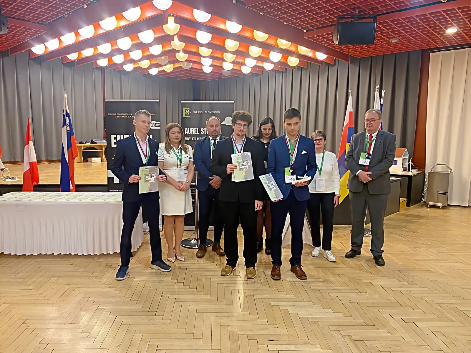 Odovzdávanie cien na medzinárodnej konferencii ENERSOL 2026