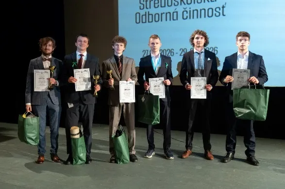 Ocenení na celoštátnej prehliadke SOČ v Piešťanoch